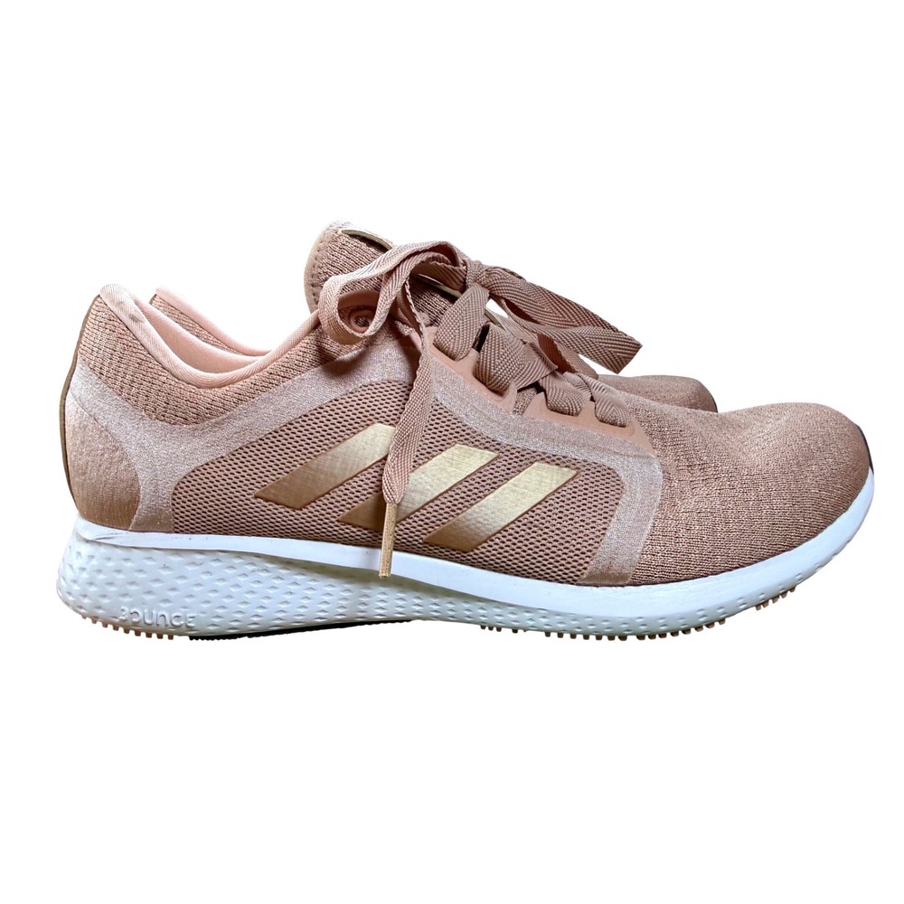 Adidas Edge Lux 4 Halo Blush Pink Copper Metallic Size 10.5 New